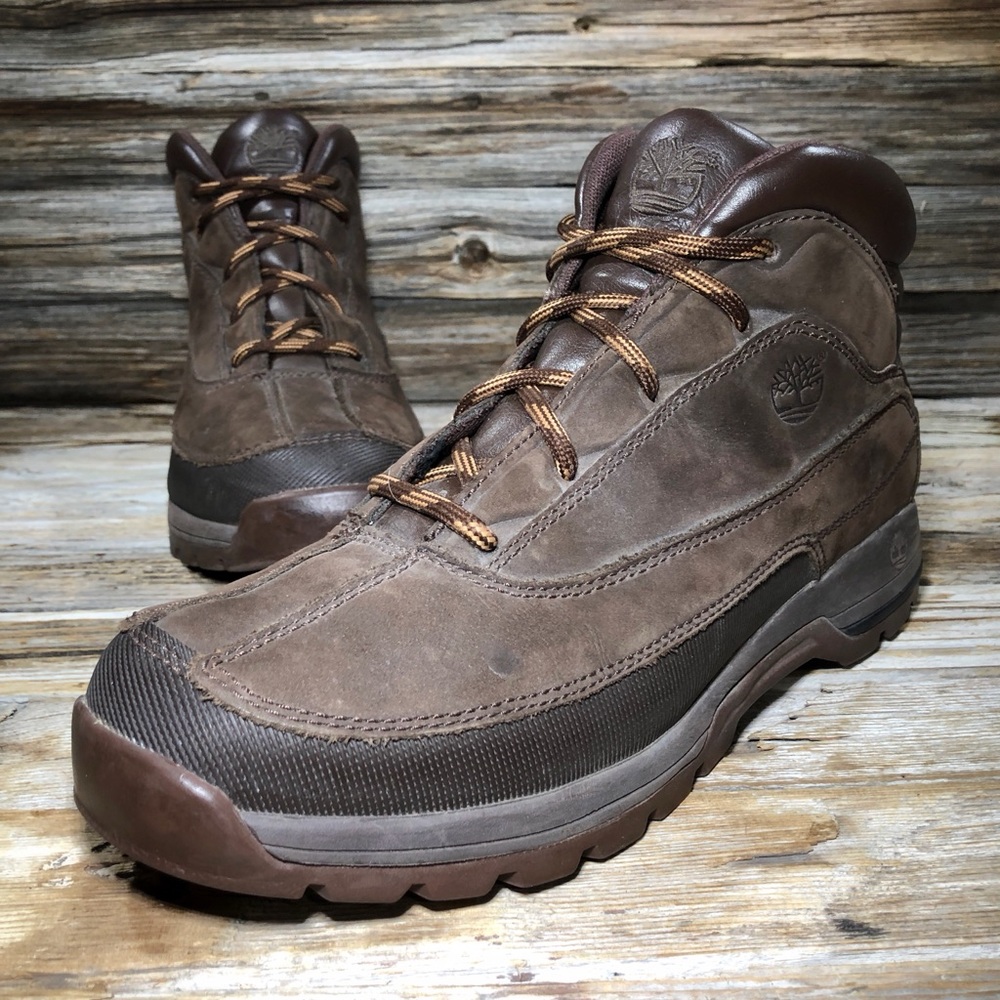 Timberland Chocorua Mid Brown Suede Hiking Boots Men US 9.5, UK 9, EUR 43.5